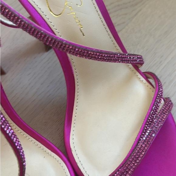 Jessica Simpson Pyine Heels in Bright Pink - 7 - Picture 4 of 10